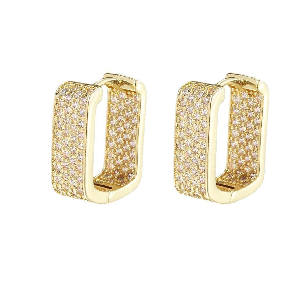 Simple Entry Lux Micro Inlaid Zircon Ear Clip Brand: aeac