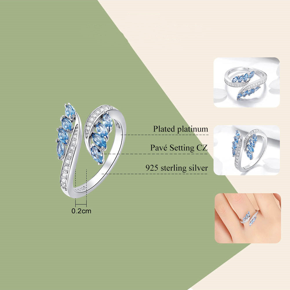 Fashion Silver Irregular Women's Ring Brand: aeac