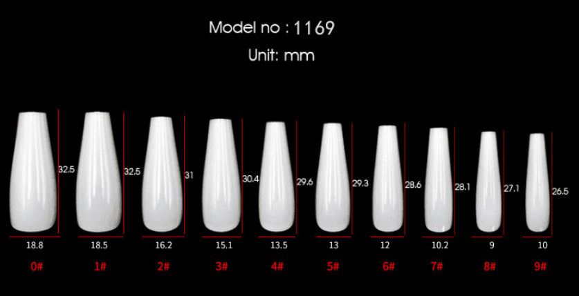 Women's Simple French Gradient Nail Sticker Brand: aeac