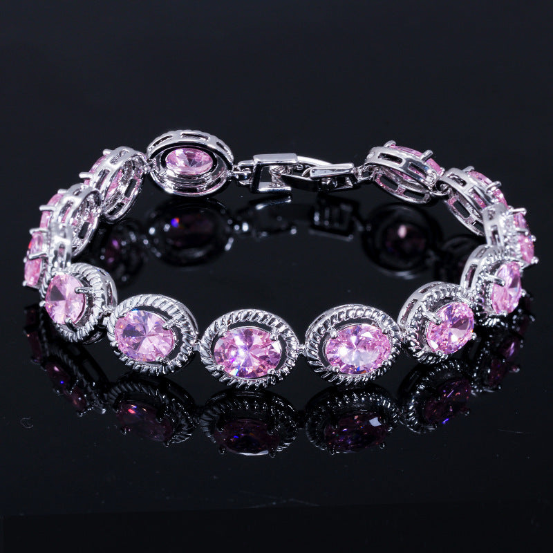 Micro Set Accessory Zircon Bracelet Fashion Classic Brand: aeac