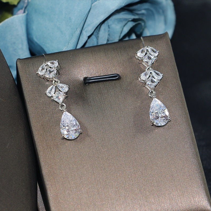 Women's Fashion Personalized Zircon Ornament Suit Brand: aeac
