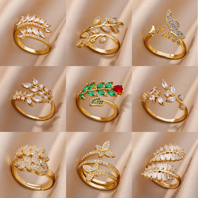 Simple Cold Style Design Sense Switchable Index Finger Ring Brand: aeac
