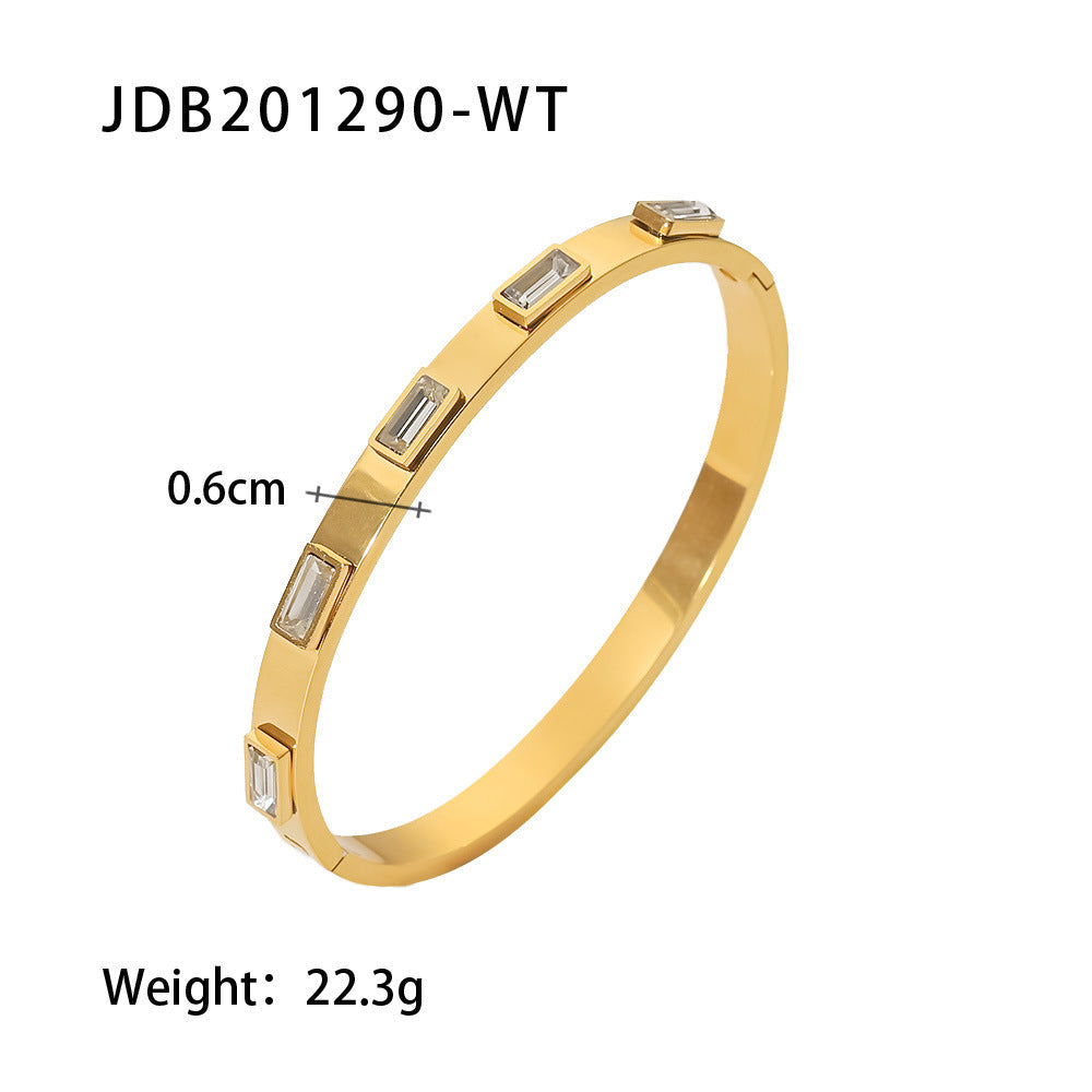 Women's Fashion Retro Titanium Steel Bracelet Brand: aeac