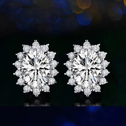 Female crystal earrings Brand: aeac