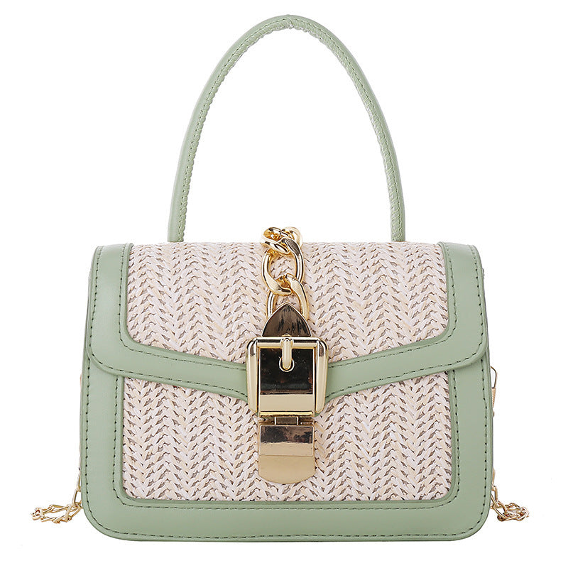 Women'S Ins Straw Woven Portable Small Bag Brand: aeac