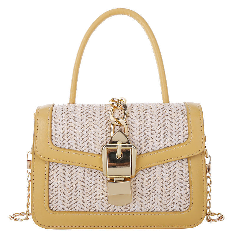Women'S Ins Straw Woven Portable Small Bag Brand: aeac