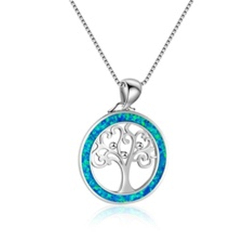 Tree of Life Opal Opal Pendant Brand: aeac