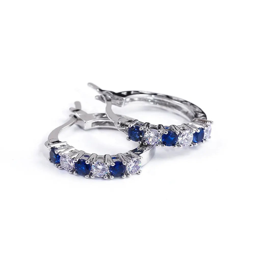 Colorful zircon ear buckles Brand: aeac