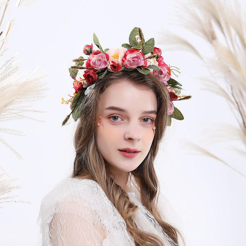 Wreath hair accessories Saharakart