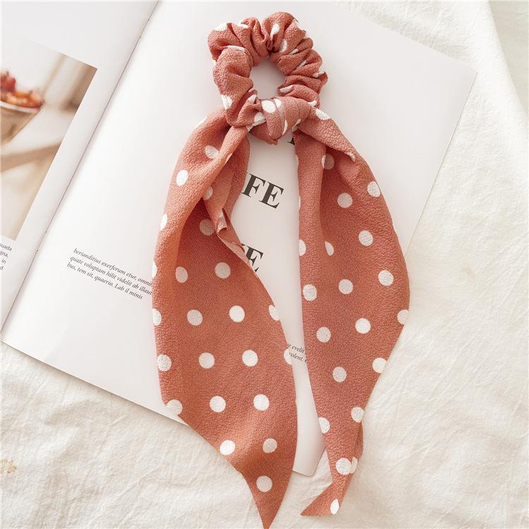 Long Women's Pinched Ponytail Ribbon Headdress Flower Brand: aeac