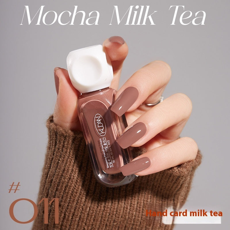 Water-based Nail Polish Peelable Quick-drying Baking-free Long-lasting Summer Macaron Popular Color Brand: aeac
