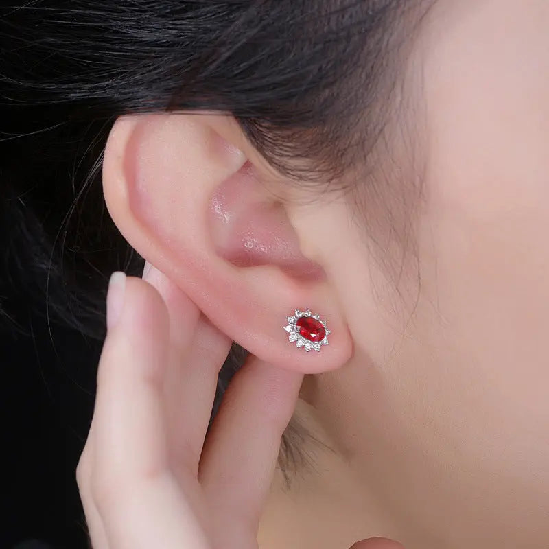 Female crystal earrings Brand: aeac