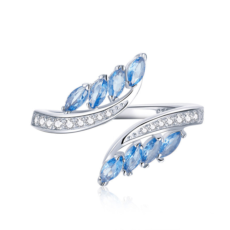Fashion Silver Irregular Women's Ring Brand: aeac
