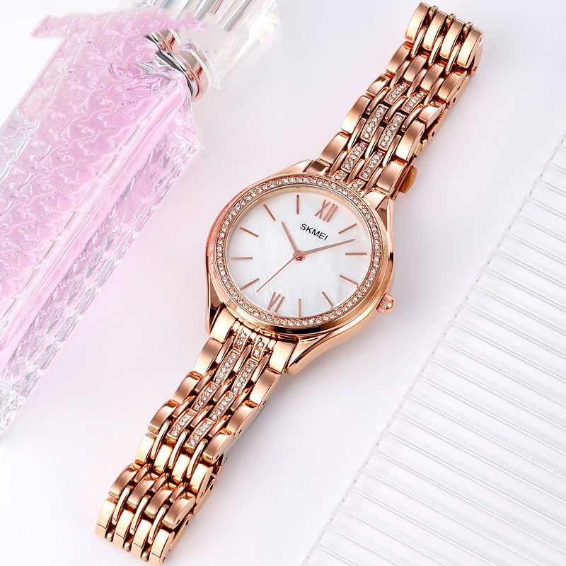 Fashionable Mother-of-Pearl Dial Womens Watch Brand: aeac