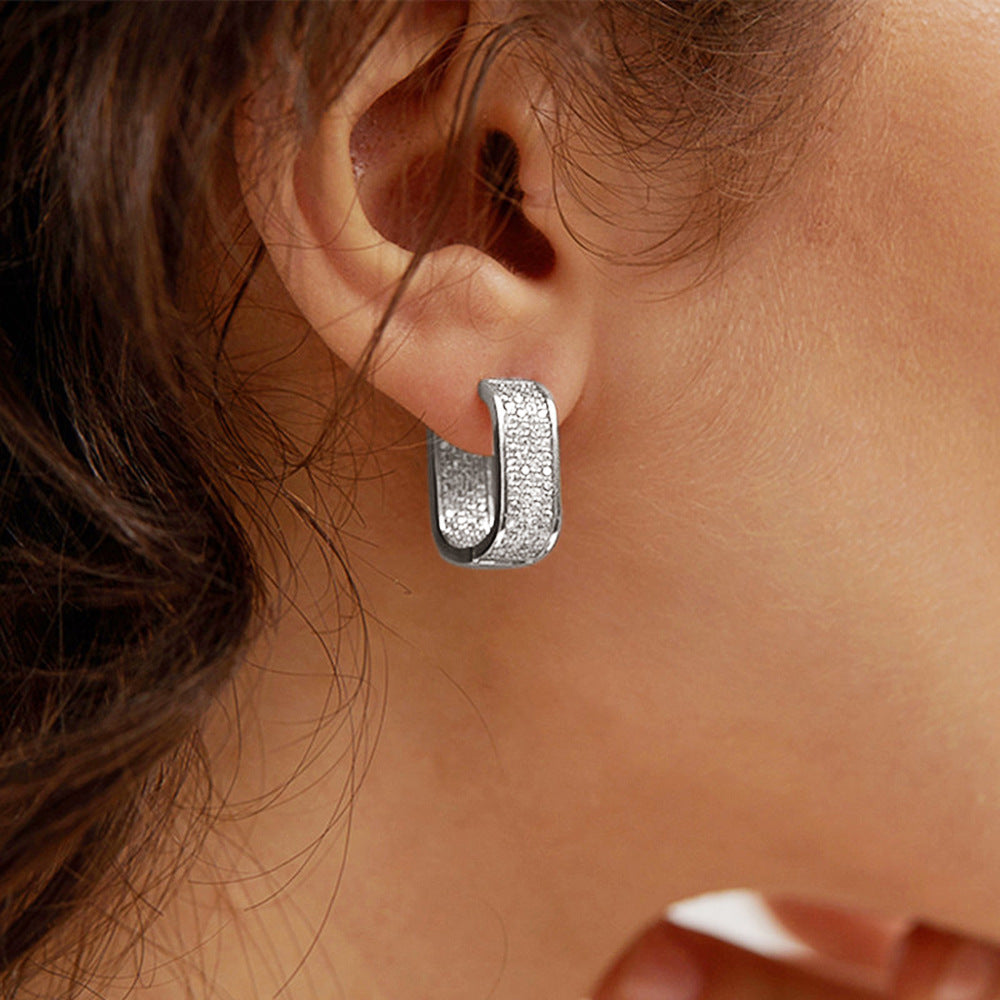 Simple Entry Lux Micro Inlaid Zircon Ear Clip Brand: aeac