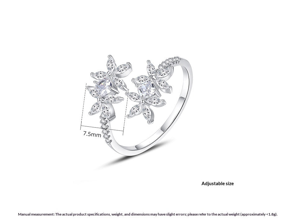 Japanese And Korean-style Adjustable Flower Hand Jewelry