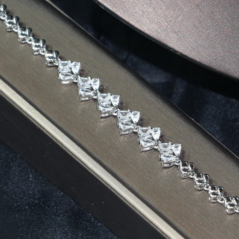 Women's Fashion Personalized Zircon Ornament Suit Brand: aeac