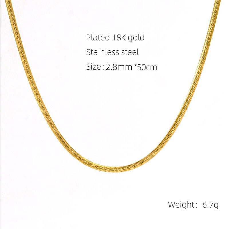 Finished Chain S Chain Clip Bead Necklace Jewelry Necklace Brand: aeac
