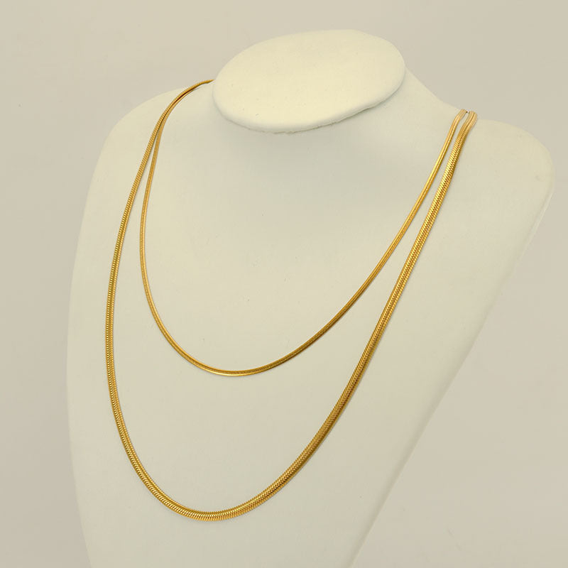 Finished Chain S Chain Clip Bead Necklace Jewelry Necklace Brand: aeac