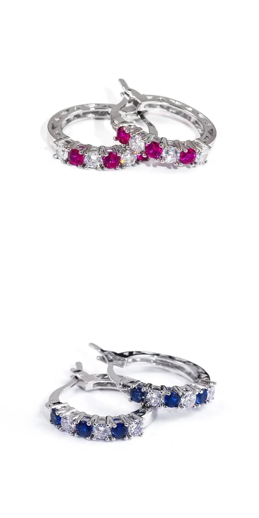 Colorful zircon ear buckles Brand: aeac