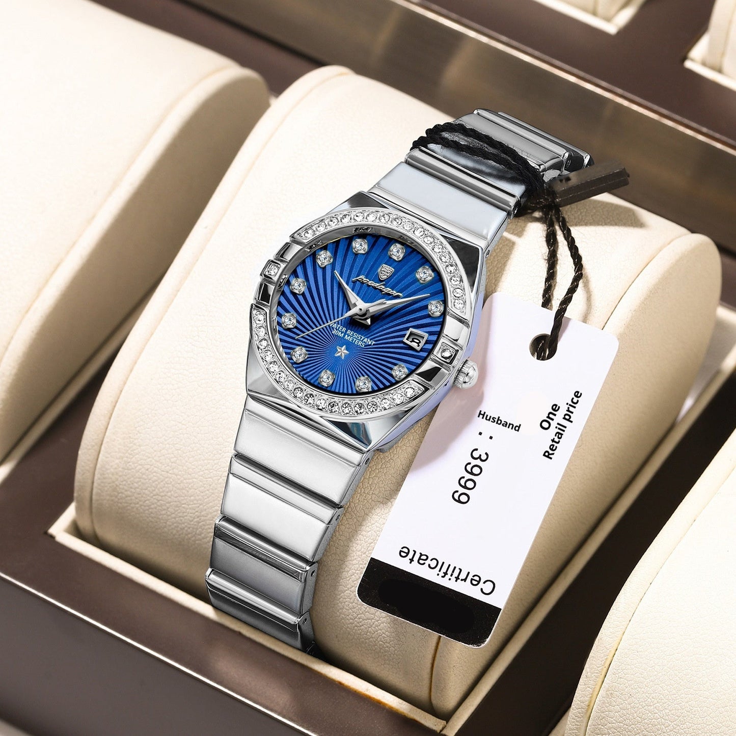 Women's Waterproof Luminous Ultra-thin Watch Brand: aeac