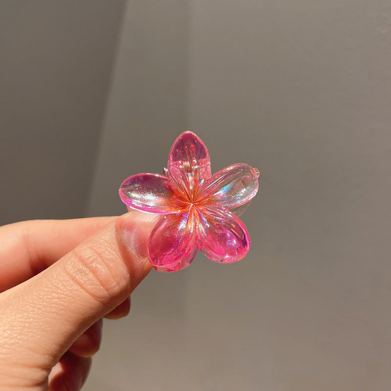 Plating Color Transparent Egg Bauhinia Barrettes Women's Brand: aeac