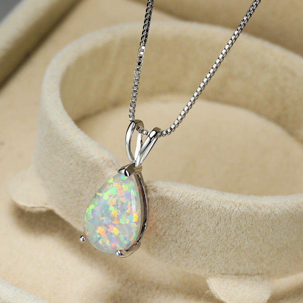 Hot Sale New Fashion Water Drop Necklace Women Brand: aeac