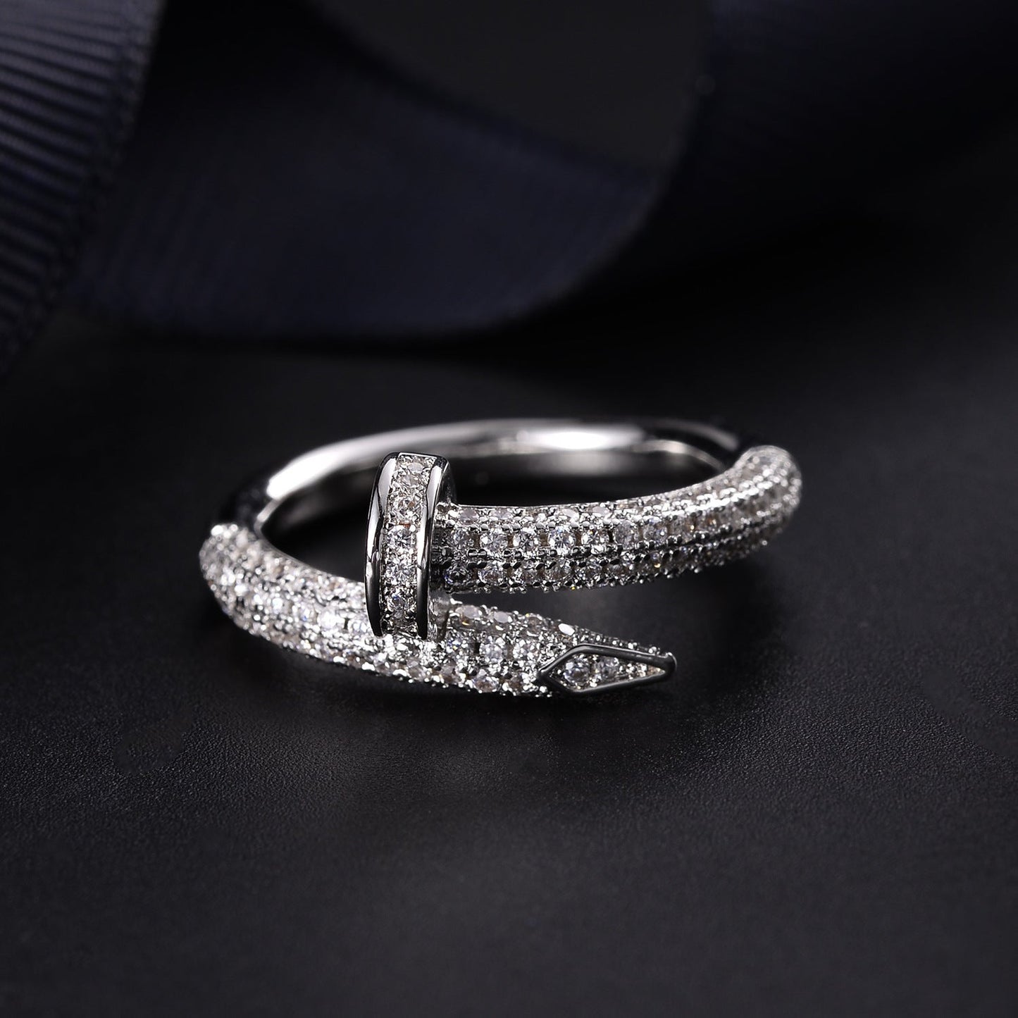 Personality nail ring plating gold trend jewelry Brand: aeac