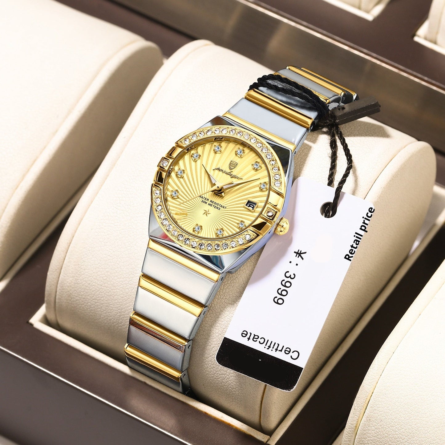 Women's Waterproof Luminous Ultra-thin Watch Brand: aeac