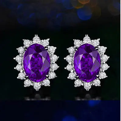 Female crystal earrings Brand: aeac