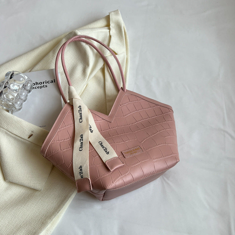 High-grade Women's Large Capacity Hand-carrying Big Shoulder Bag Brand: aeac