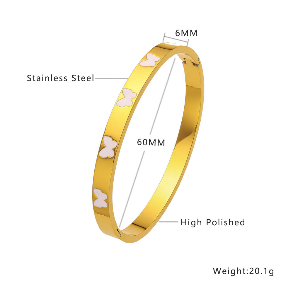 Stylish Versatile Stainless Steel Bracelet With A Premium