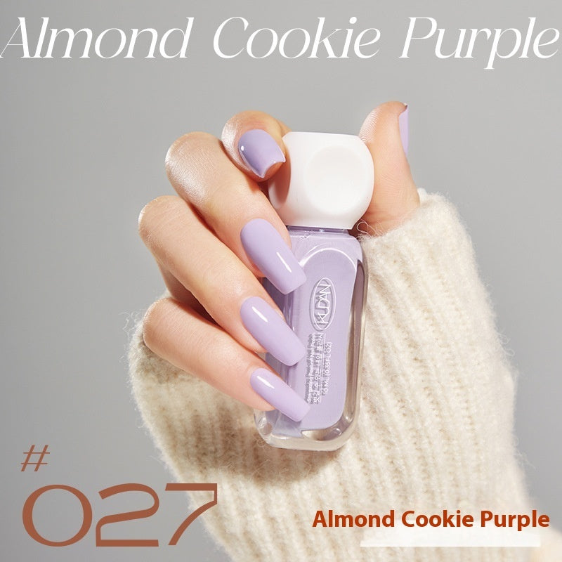 Water-based Nail Polish Peelable Quick-drying Baking-free Long-lasting Summer Macaron Popular Color Brand: aeac