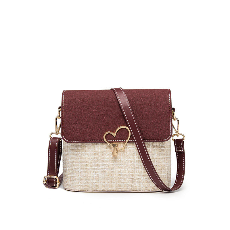 The New Trendy Wild One-shoulder Messenger Bag Fashion Brand: aeac