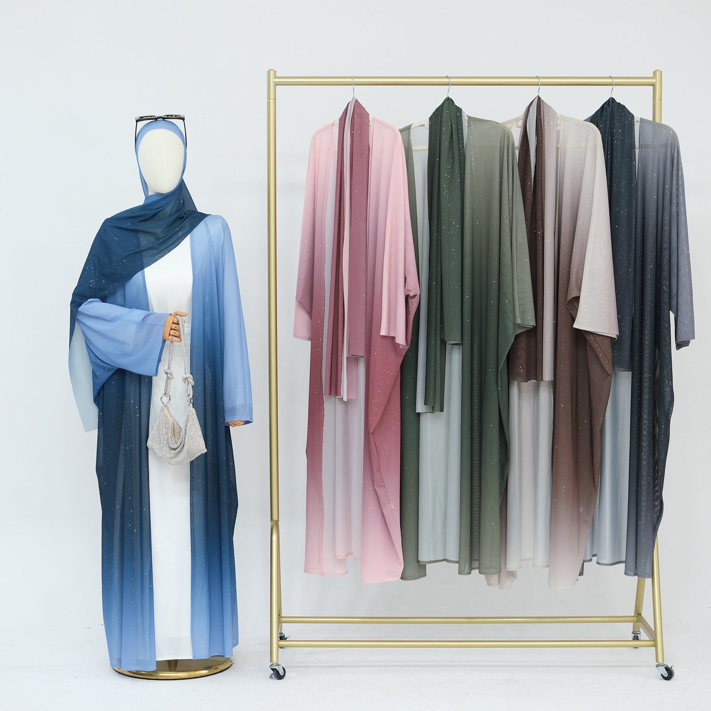 Headscarf Daily Party Cardigan Robe Brand: aeac