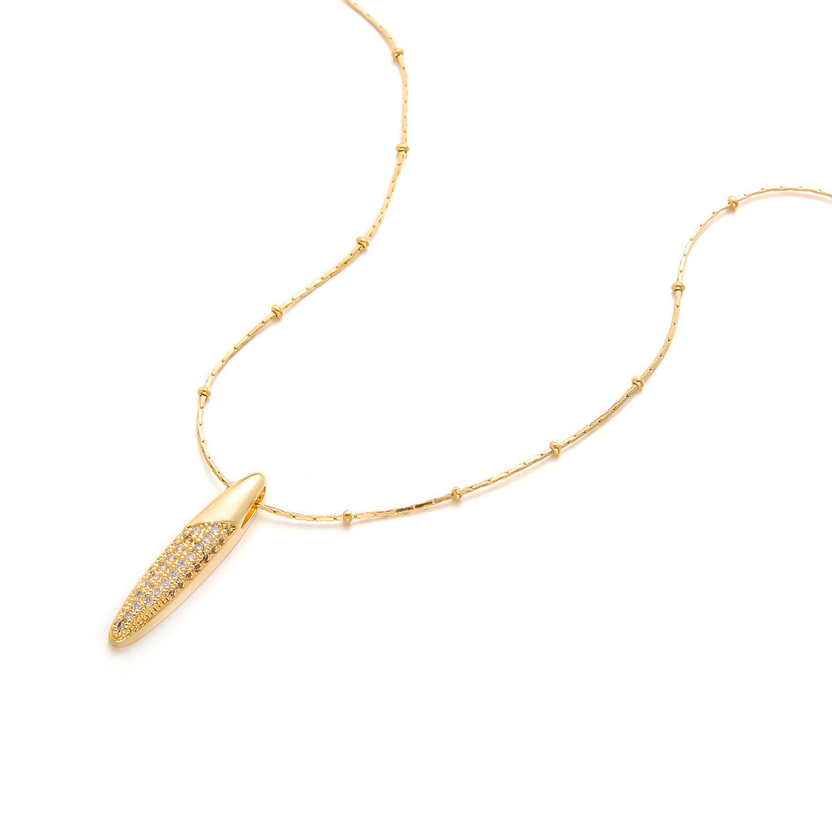 Simple Fashion Special-interest Design Titanium Steel Necklace Brand: aeac