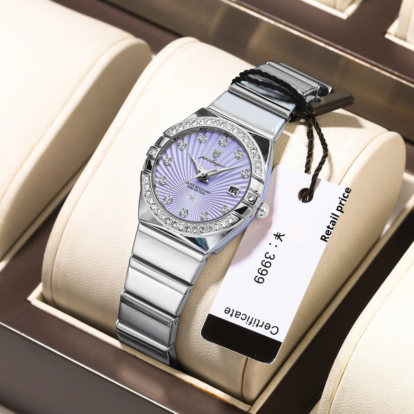 Women's Waterproof Luminous Ultra-thin Watch Brand: aeac