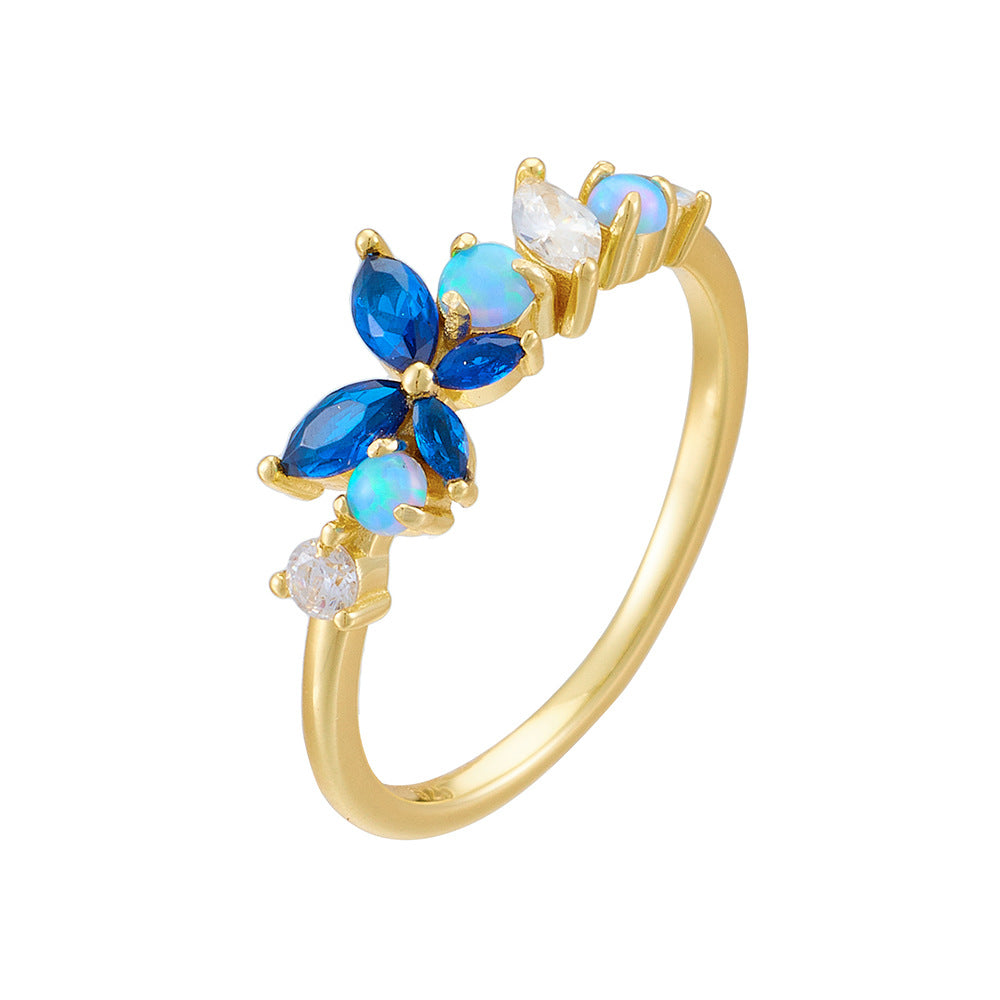 Butterfly Ring For Women A Niche, Light-luxury Design In European And American Styles Brand: aeac