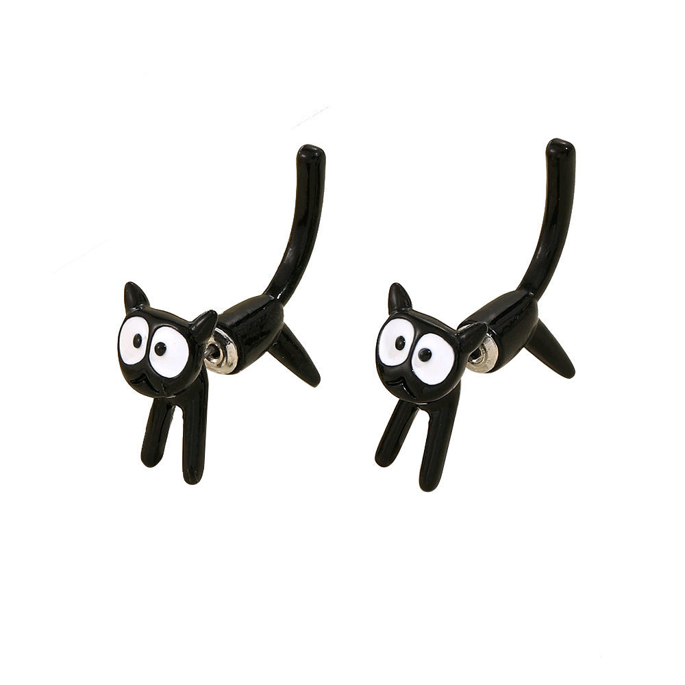 Cute Kitten Simple Earrings Brand: aeac