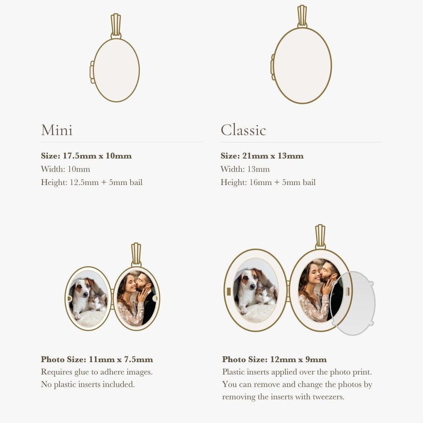 Open And Close Photo Frame Necklace Brand: aeac
