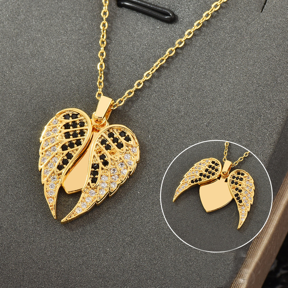 Women's Fashion Zircon Open And Close Clavicle Necklace Brand: aeac