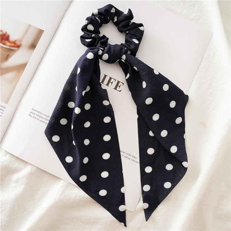 Long Women's Pinched Ponytail Ribbon Headdress Flower Brand: aeac