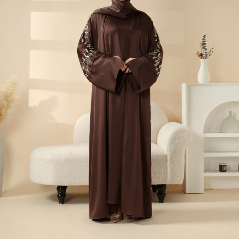 Fashionable Womens Elegant Robe Two-Piece Set Brand: aeac