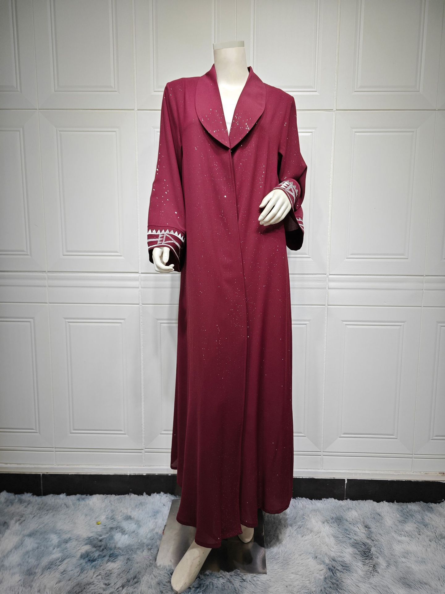 Muslim Modest Women's Arab Abaya Cardigan Robe Brand: aeac