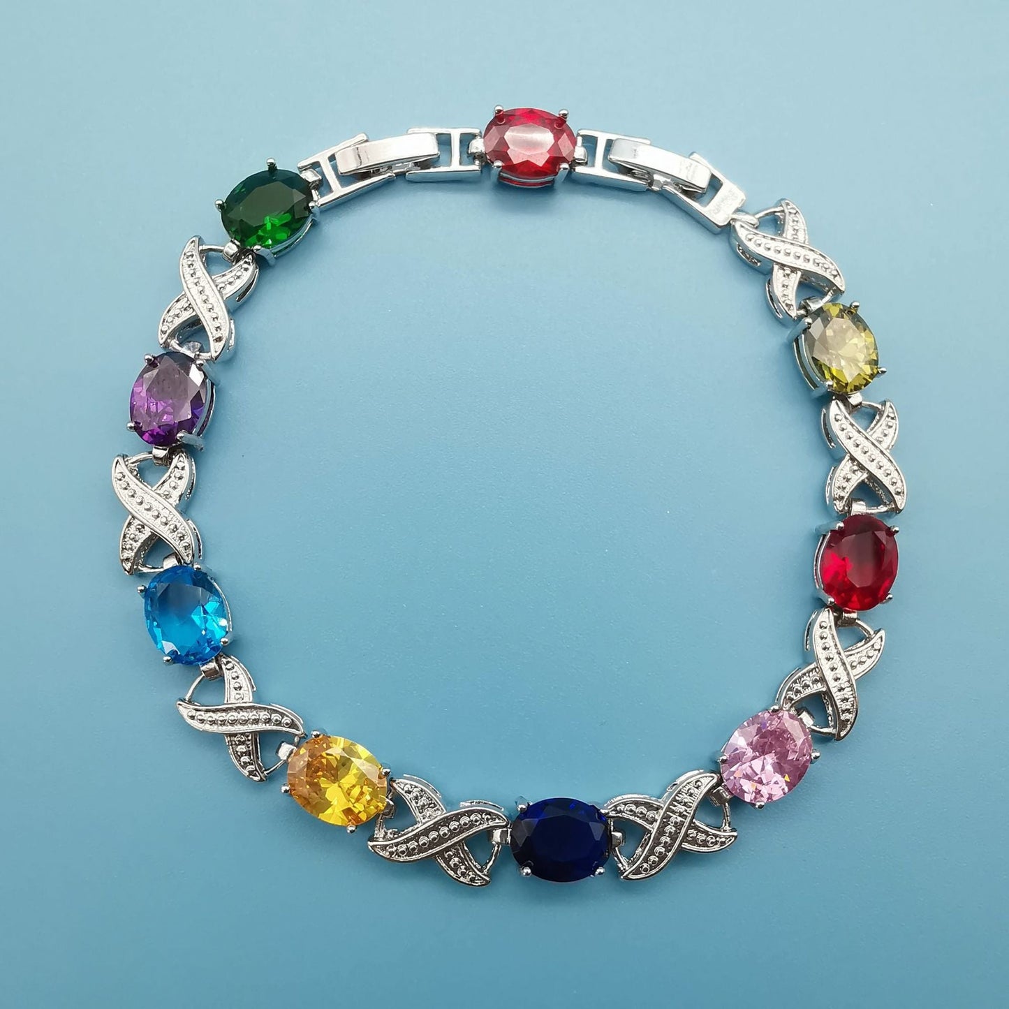 European And American Fashion Popular Jewelry Zircon Bracelet Gift Brand: aeac