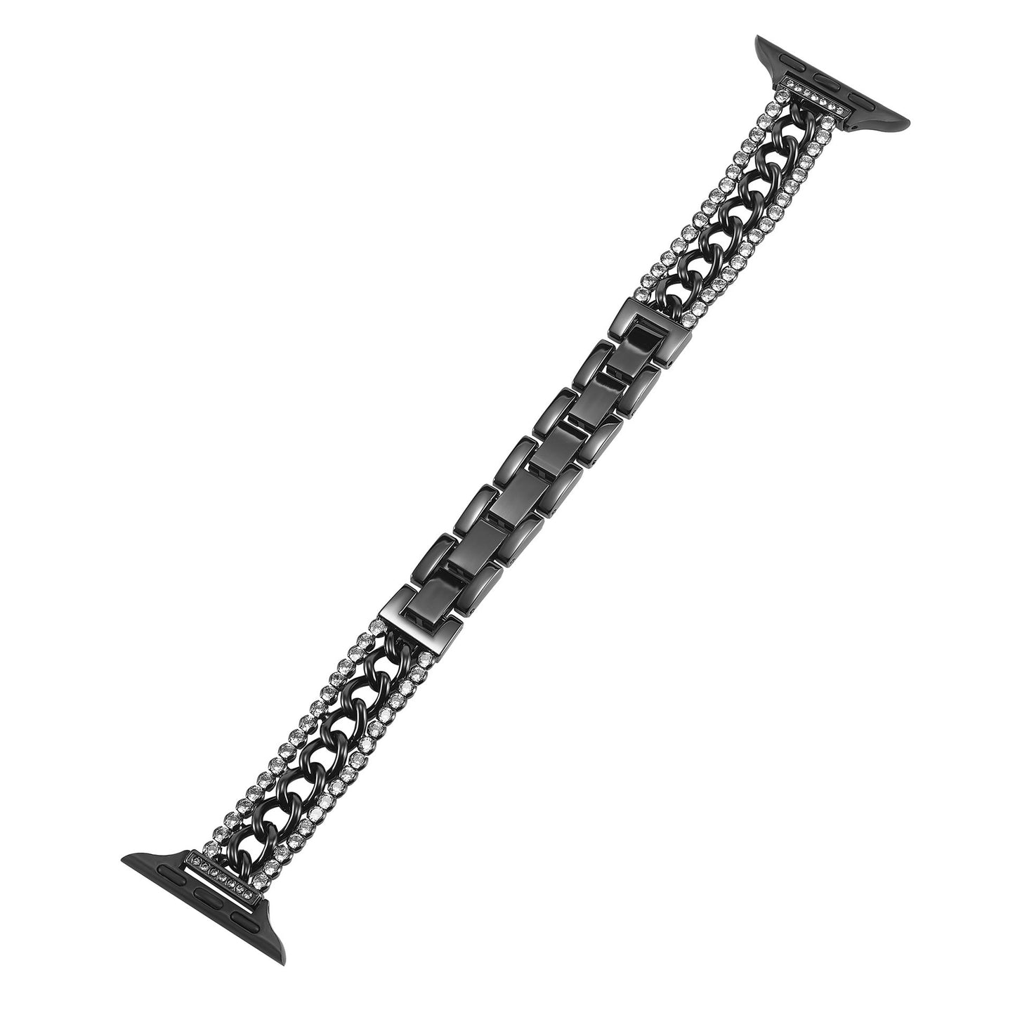 Chain Bilateral Diamond Bracelet Strap Brand: aeac