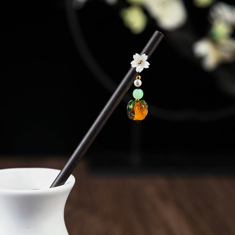 Ebony Hairpin Cheongsam Hanfu Tassel Brand: aeac
