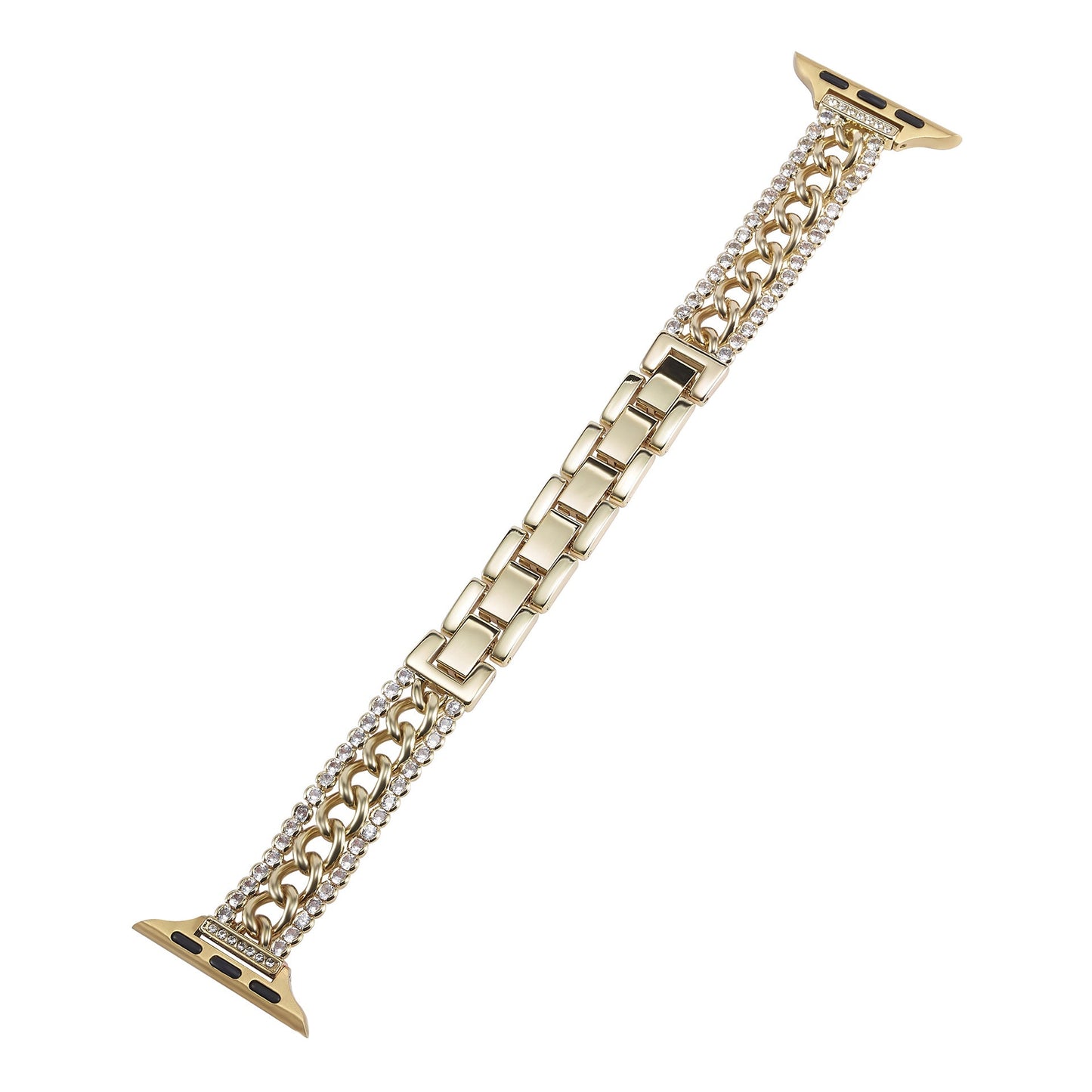 Chain Bilateral Diamond Bracelet Strap Brand: aeac