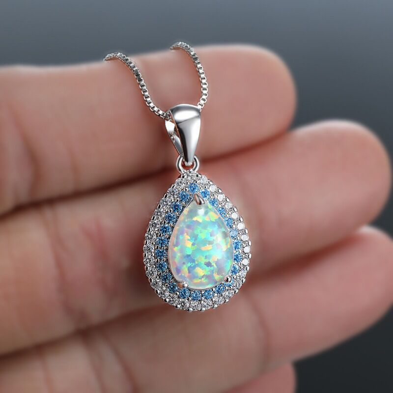 Elegant And Exquisite Drop-shaped Women's Necklace Brand: aeac