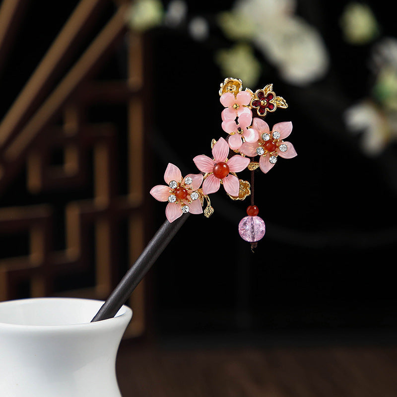 Ebony Hairpin Cheongsam Hanfu Tassel Brand: aeac